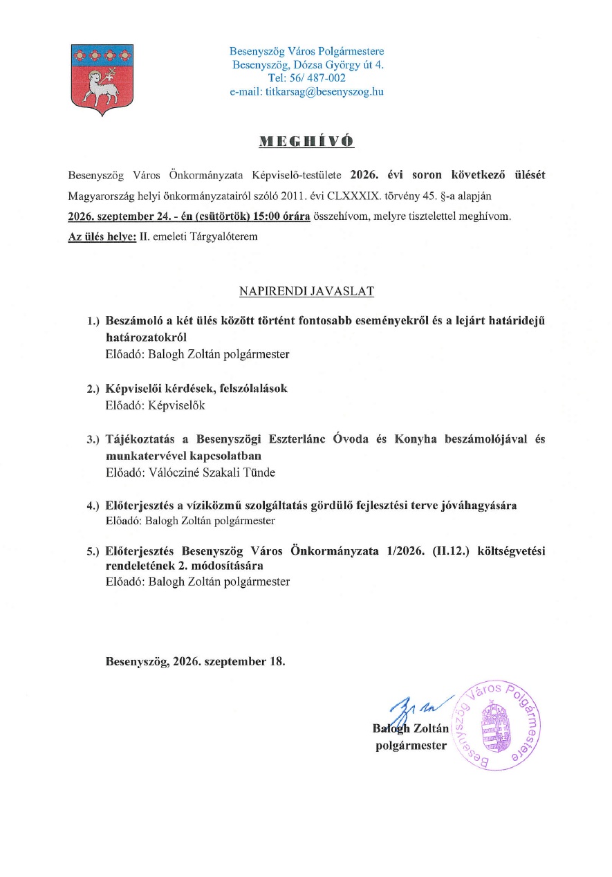 Meghívó